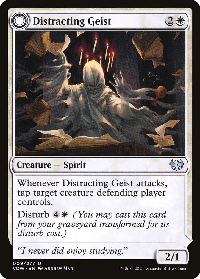 Distracting Geist // Clever Distraction Foil