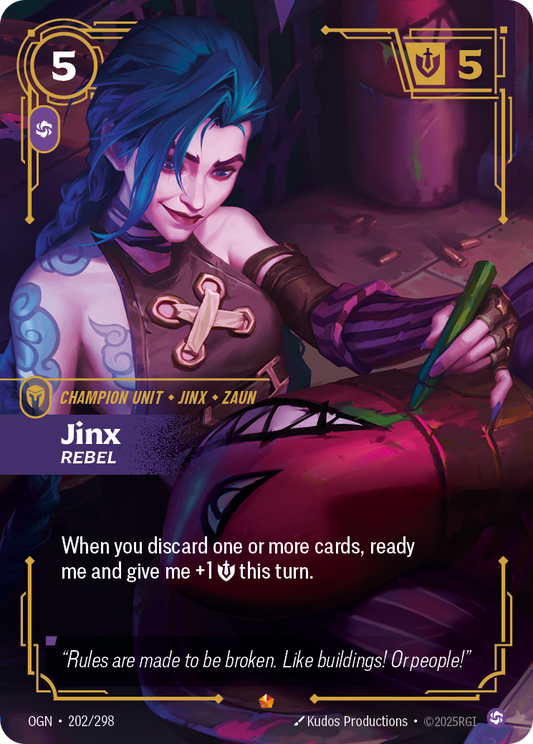 Jinx, Rebel Foil