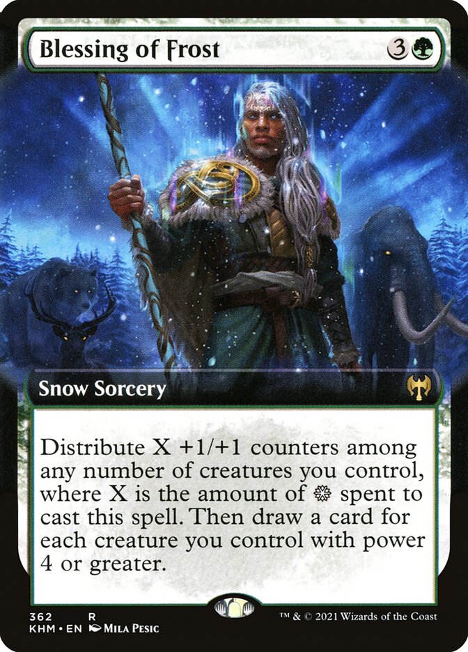 Blessing of Frost Extended Art