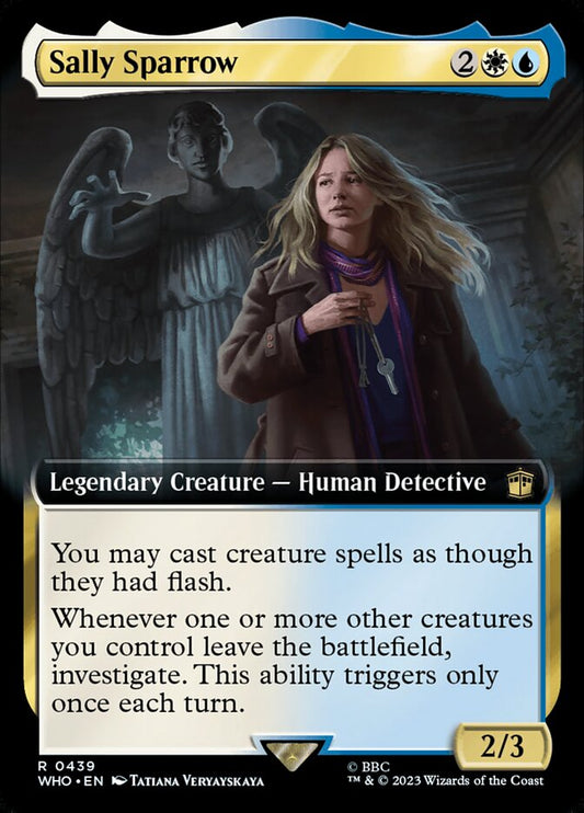 Sally Sparrow Extended Art