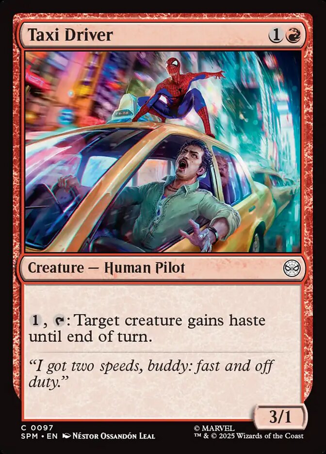Taxi Driver Foil
