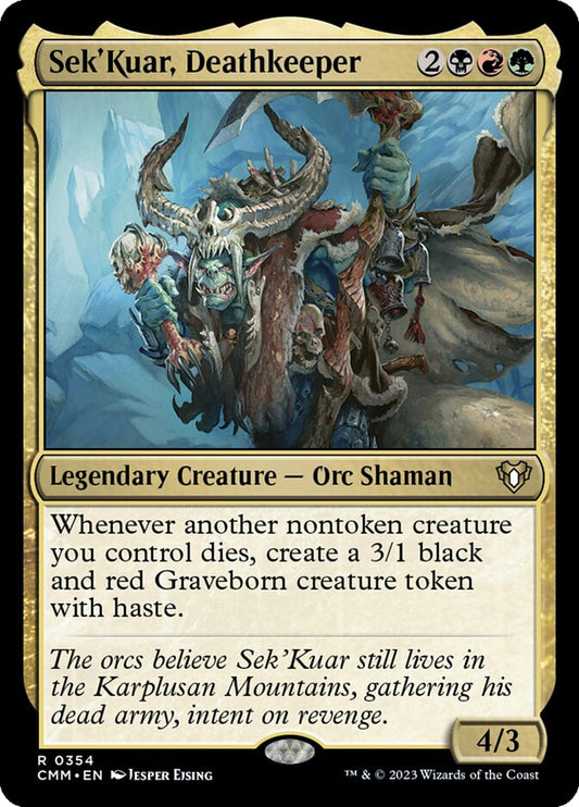 Sek'Kuar, Deathkeeper Foil