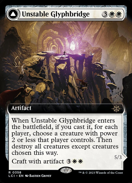Unstable Glyphbridge // Sandswirl Wanderglyph Extended Art