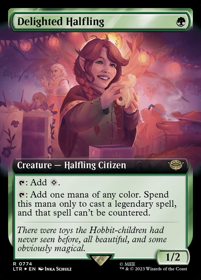 Delighted Halfling Surge Foil