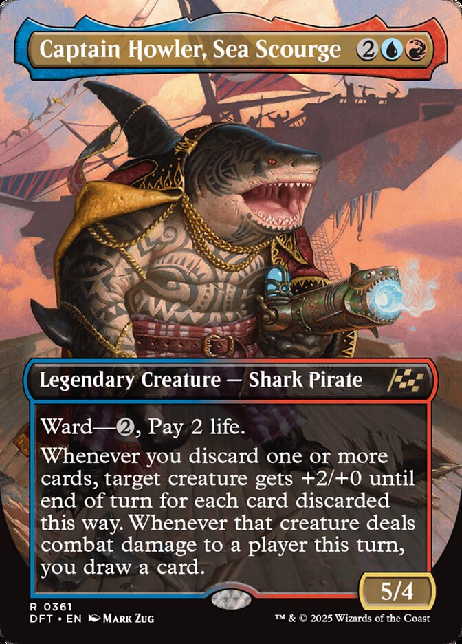 Captain Howler, Sea Scourge Borderless