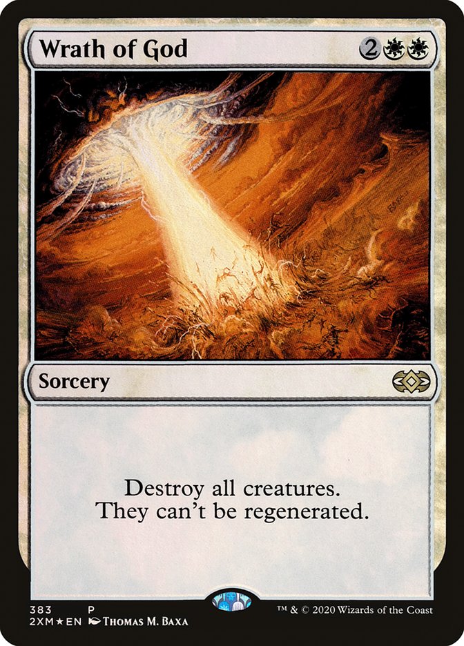 Wrath of God Promo Foil
