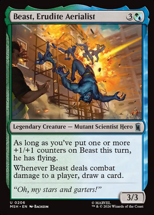 Beast, Erudite Aerialist Foil