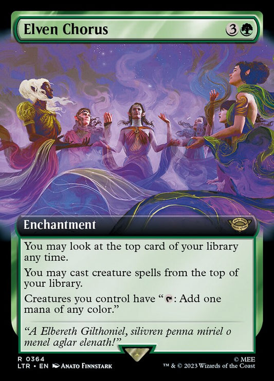 Elven Chorus Extended Art