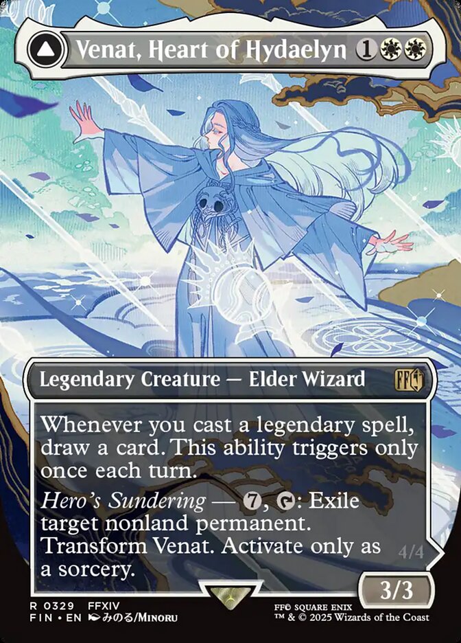 Venat, Heart of Hydaelyn // Hydaelyn, the Mothercrystal Borderless