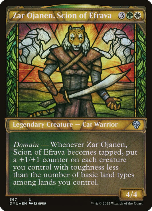 Zar Ojanen, Scion of Efrava Textured Foil