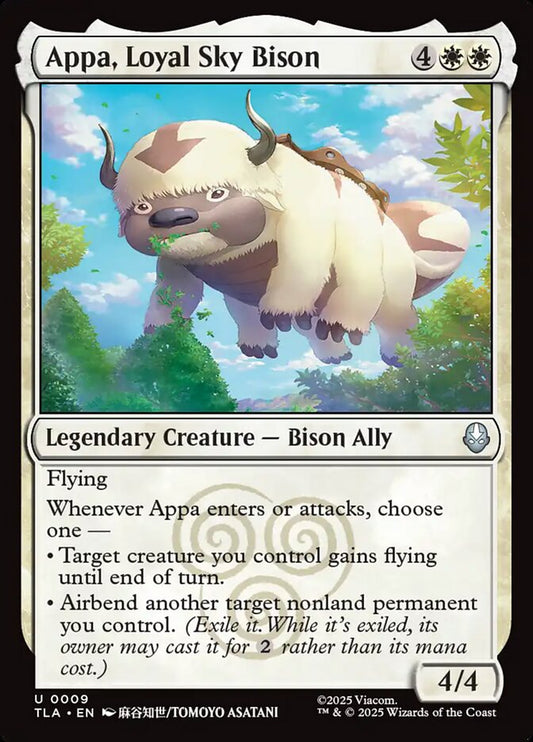 Appa, Loyal Sky Bison Foil