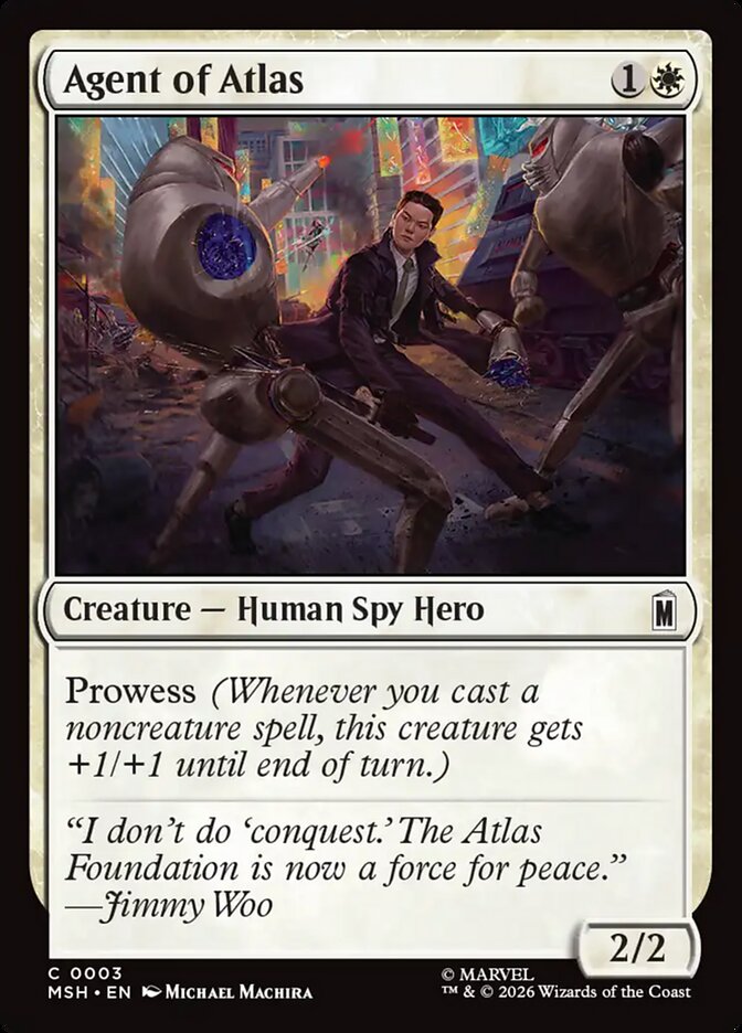 Agent of Atlas Foil