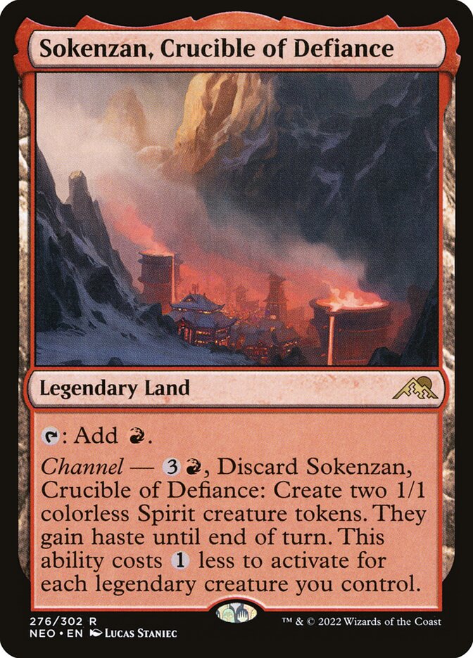 Sokenzan, Crucible of Defiance Foil