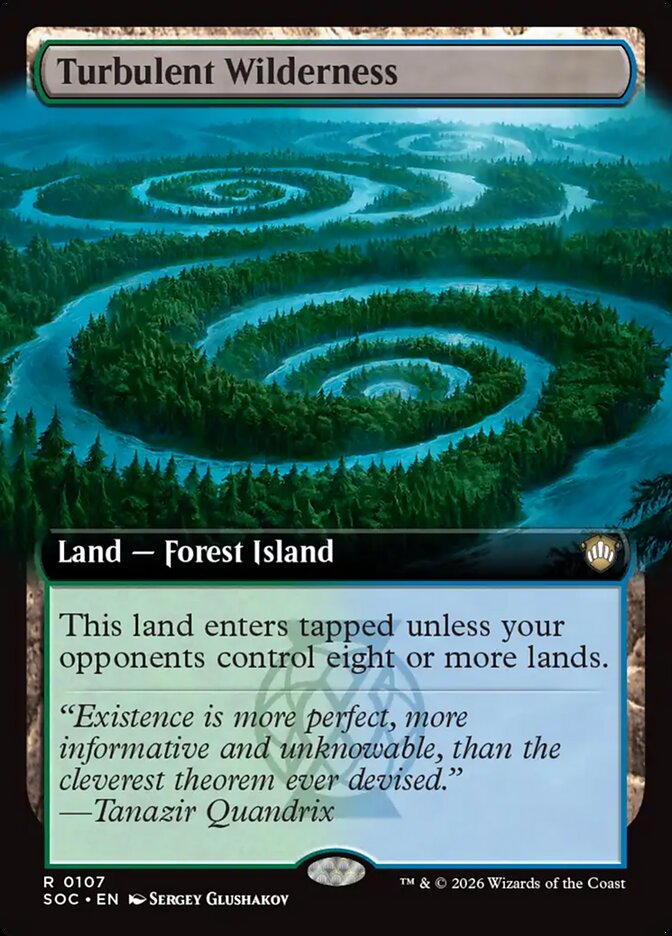 Turbulent Wilderness Extended Art