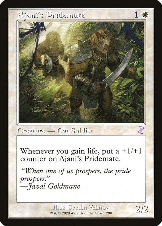 Ajani's Pridemate Old Frame