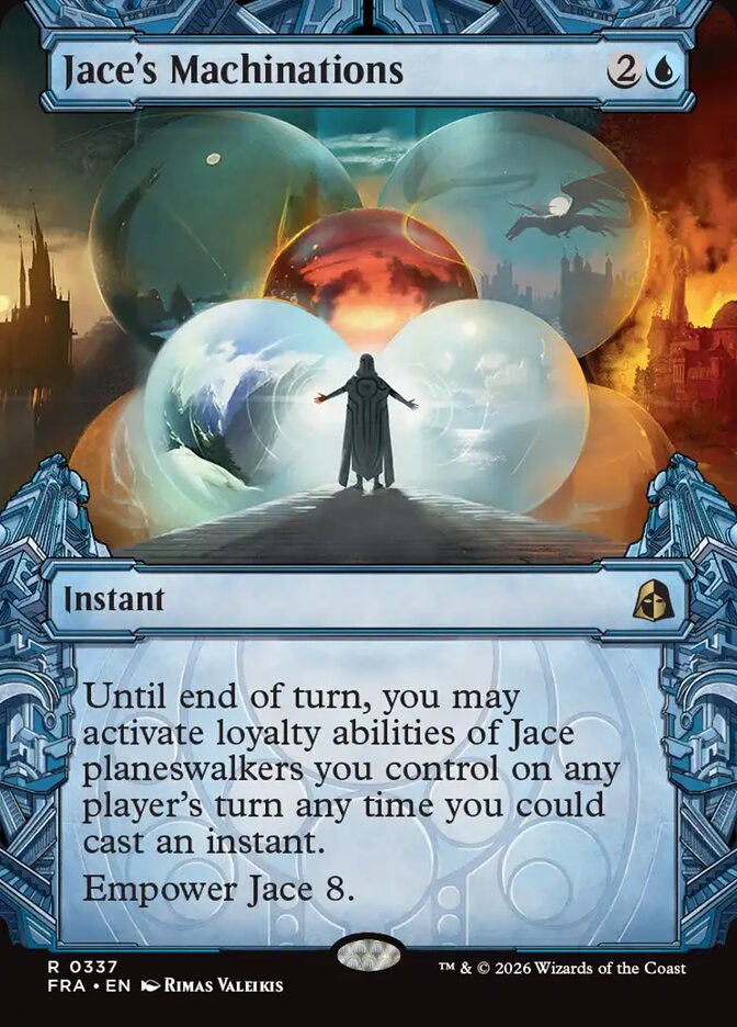 Jace's Machinations Sculptor's Stronghold Foil