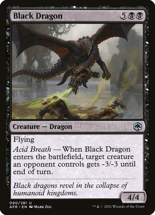 Black Dragon Foil