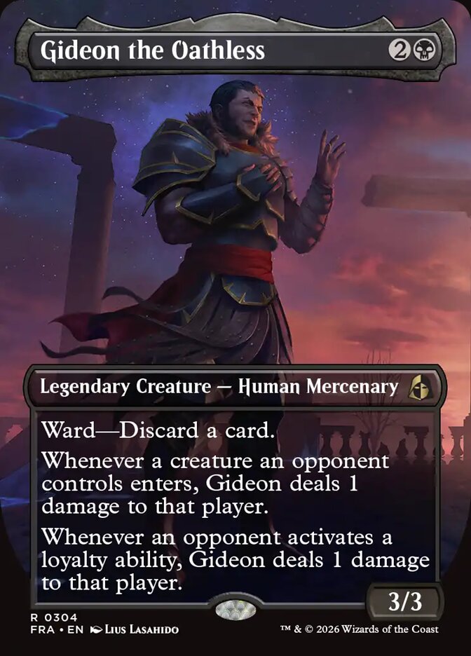 Gideon the Oathless Borderless Echoed
