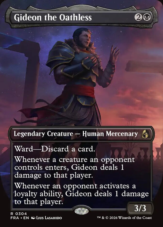Gideon the Oathless Borderless Echoed