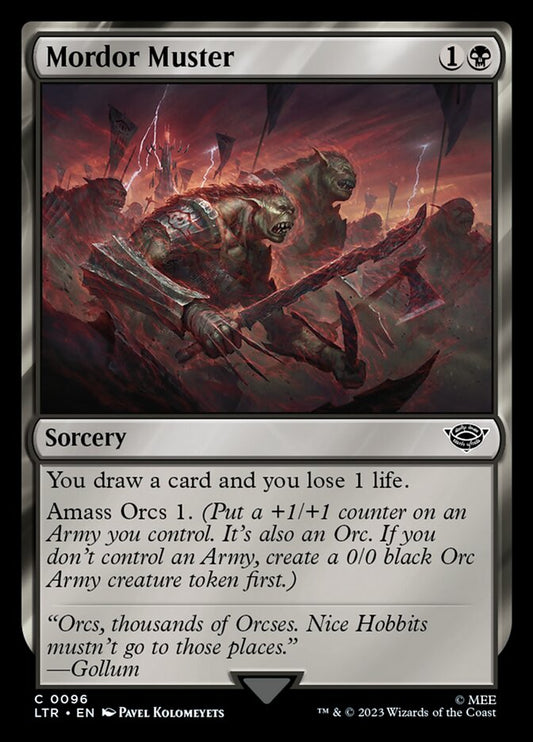 Mordor Muster Foil