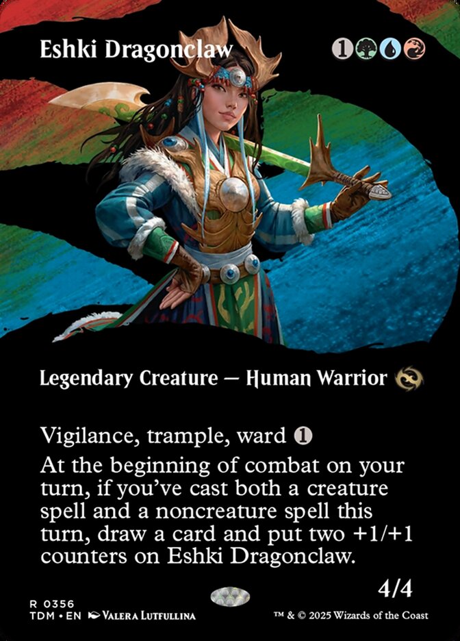 Eshki Dragonclaw Borderless Showcase