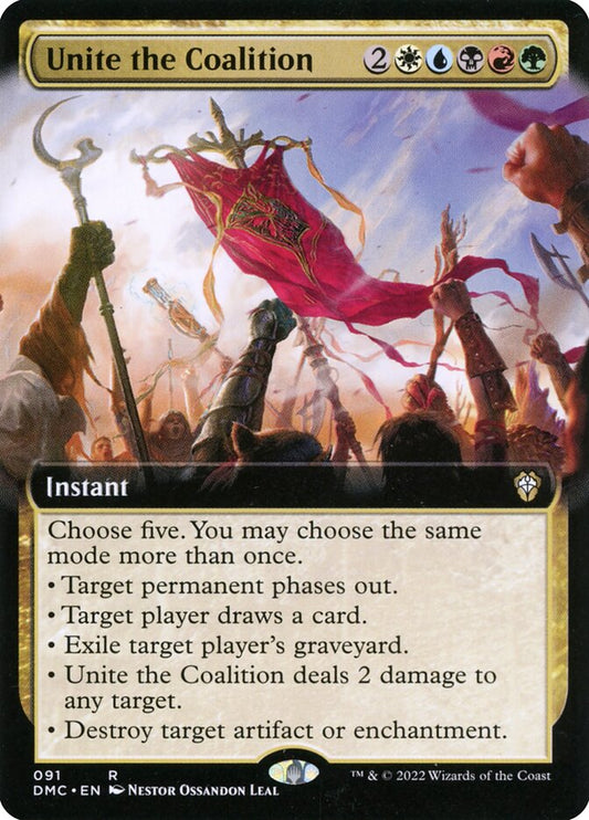 Unite the Coalition Extended Art