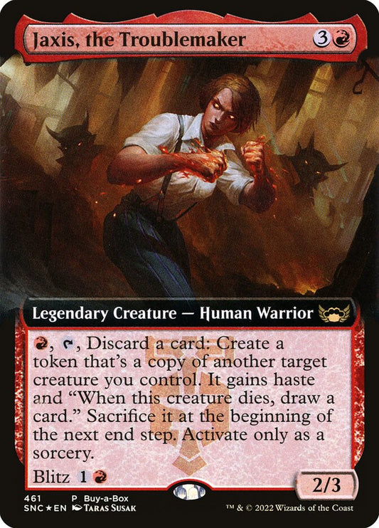 Jaxis, the Troublemaker Promo Foil