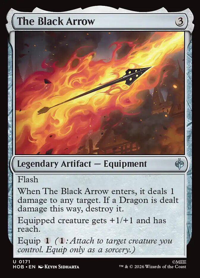 The Black Arrow Foil