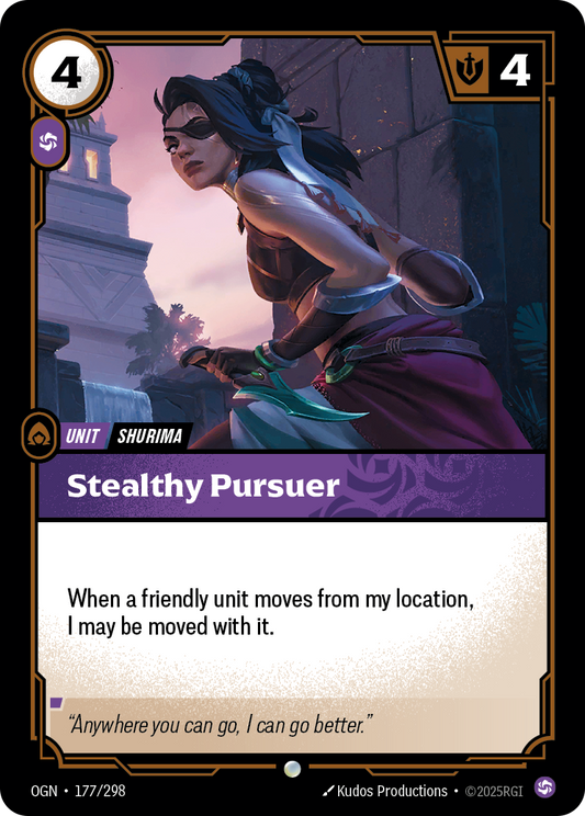 Stealthy Pursuer Foil