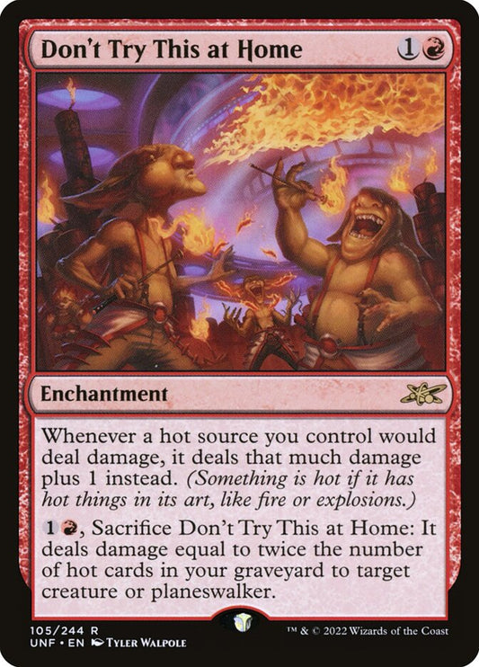 Don't Try This at Home Foil