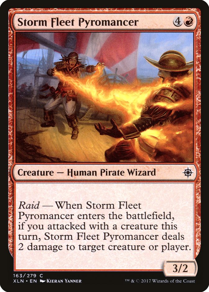 Storm Fleet Pyromancer Foil