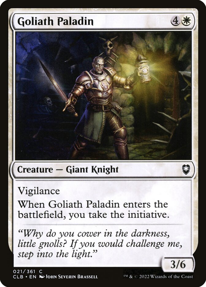 Goliath Paladin Foil