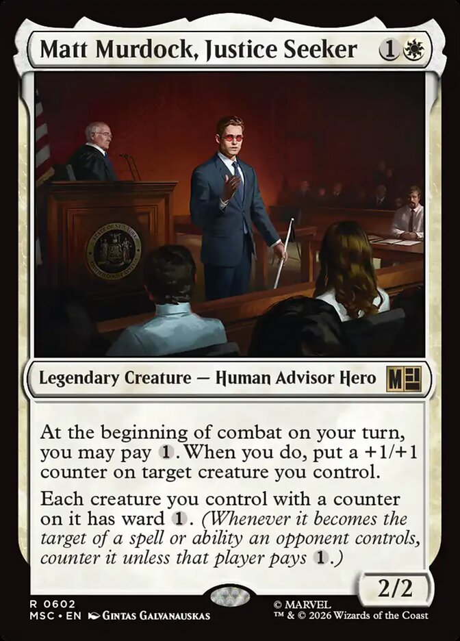 Matt Murdock, Justice Seeker Foil