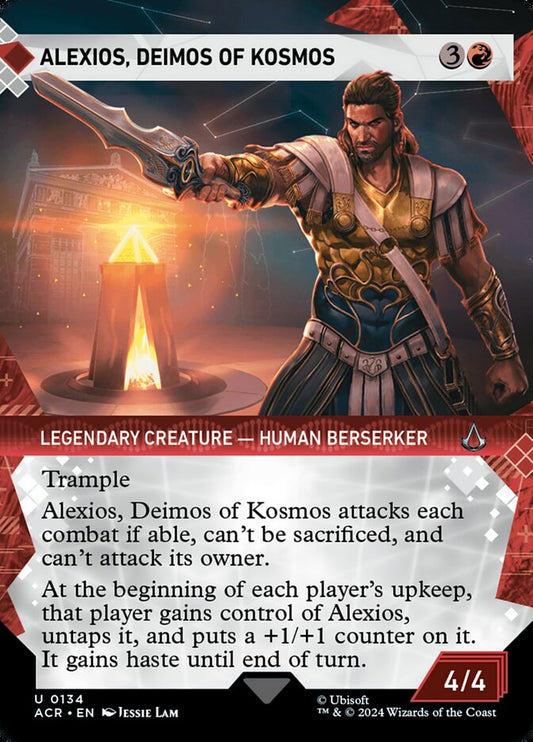 Alexios, Deimos of Kosmos Showcase Foil