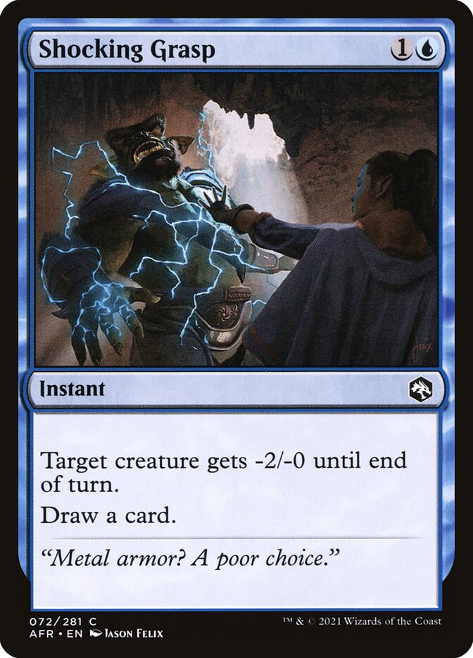 Shocking Grasp Foil