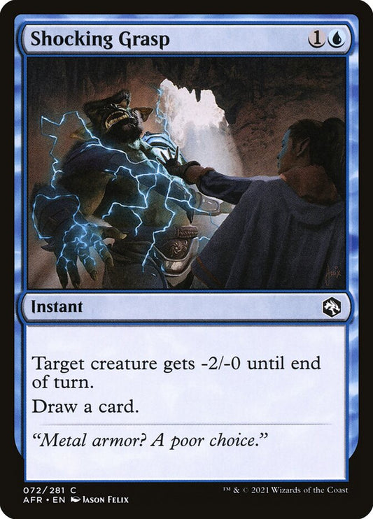 Shocking Grasp Foil