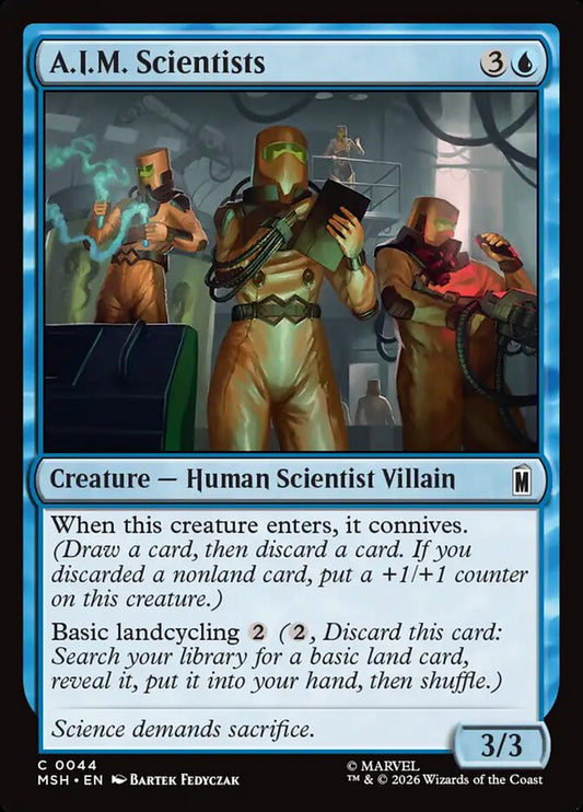 A.I.M. Scientists Foil