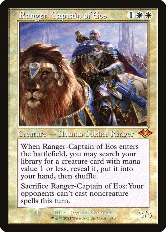 Ranger-Captain of Eos Foil Etched Retro