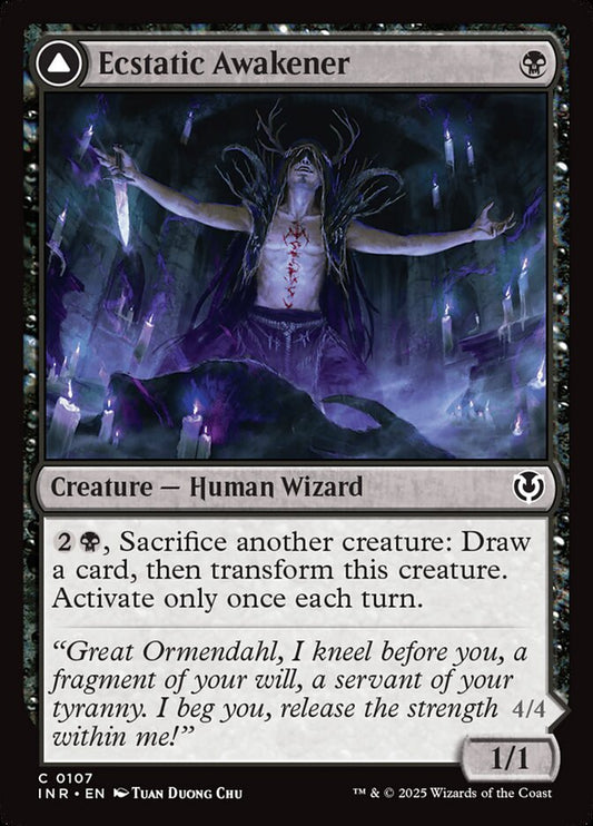 Ecstatic Awakener // Awoken Demon Foil