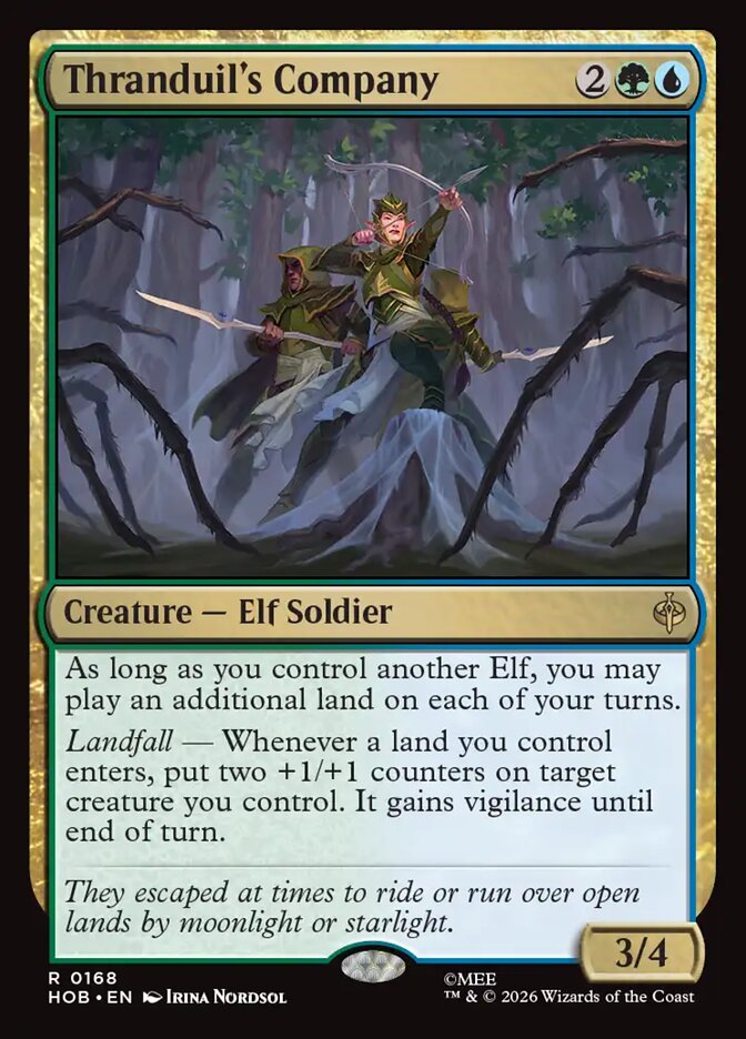 Thranduil's Company Foil