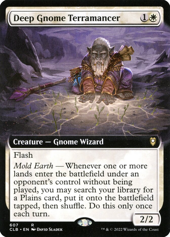 Deep Gnome Terramancer Extended Art