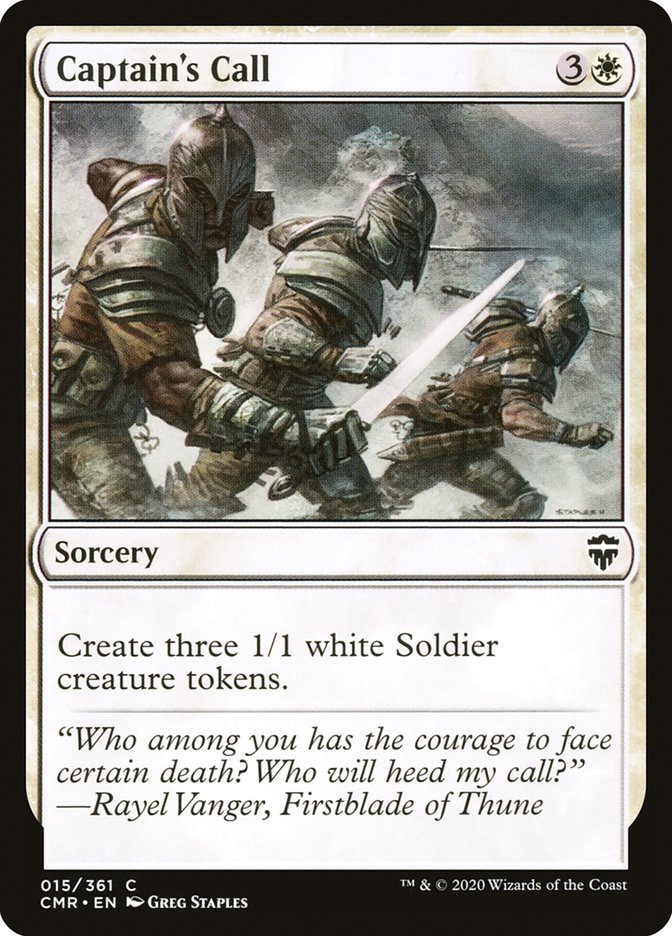 Captain's Call Foil