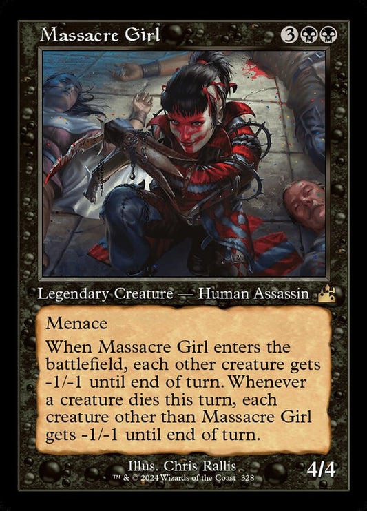 Massacre Girl Retro Frame