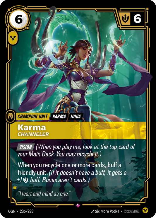 Karma, Channeler Foil