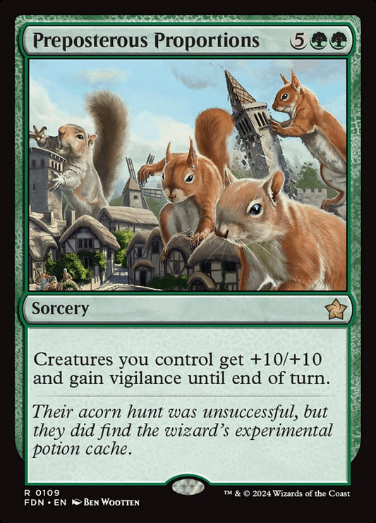 Preposterous Proportions Foil