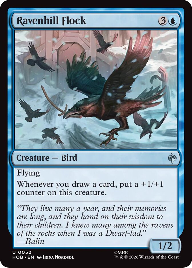 Ravenhill Flock Foil