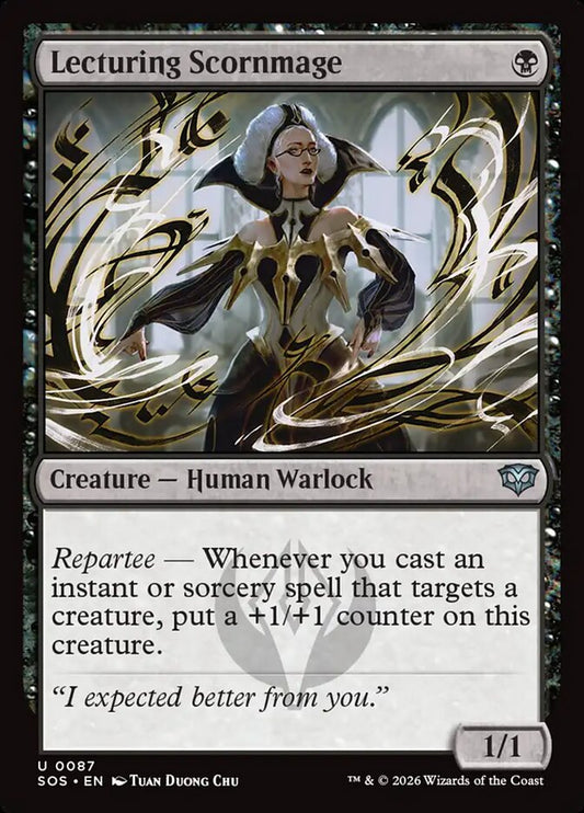 Lecturing Scornmage Foil