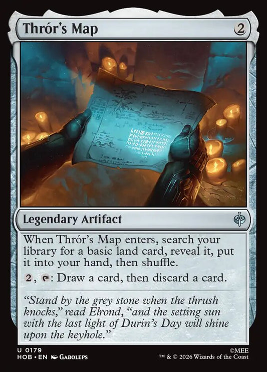 Thrór's Map Foil