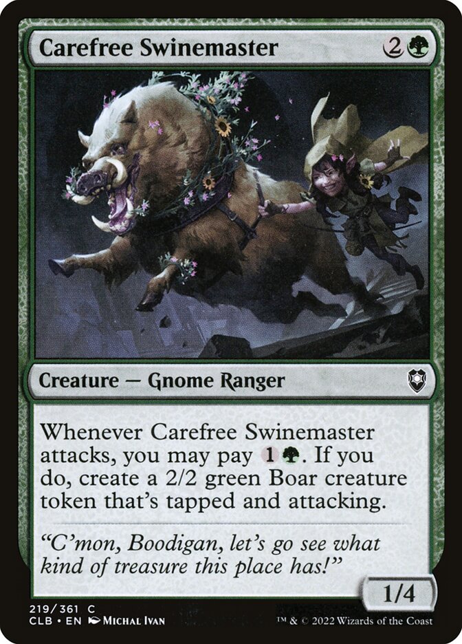 Carefree Swinemaster Foil