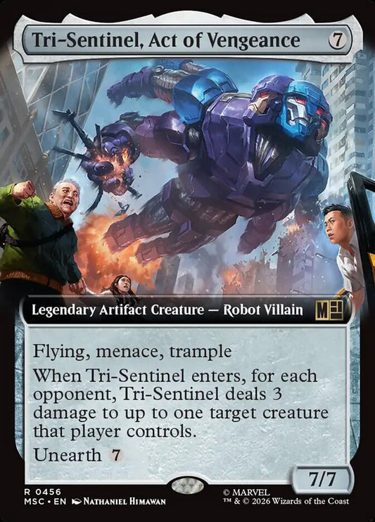 Tri-Sentinel, Act of Vengeance Extended Art